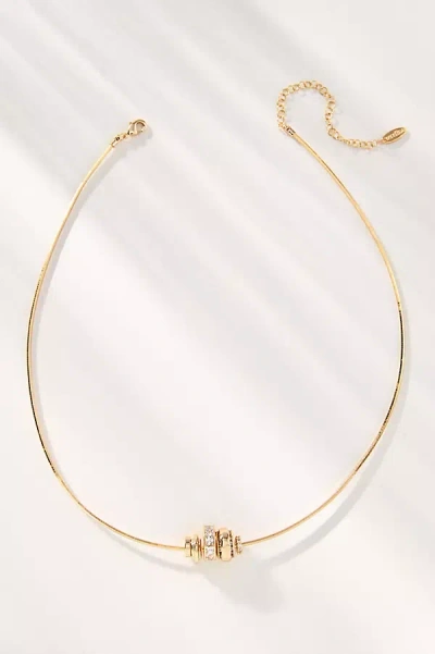 By Anthropologie Donut Charm Thick Chain Necklace