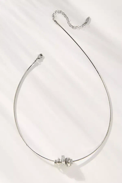 By Anthropologie Donut Charm Thick Chain Necklace