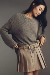 By Anthropologie Double Chain Belt In Sand