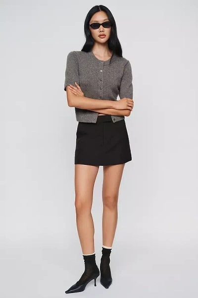 By Anthropologie Double Cuff Trouser Socks In Black