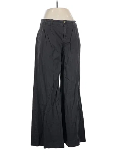 Pre-owned By Anthropologie Dress Pants In Black