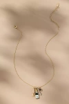 By Anthropologie Drink Icon Necklace In Black