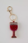 By Anthropologie Drinks Beaded Bag Charms In Red