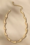 By Anthropologie Drippy Bean Necklace In Gold