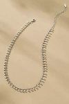 By Anthropologie Drippy Delicate Glitz Necklace In Silver