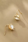 By Anthropologie Eight-prong Crystal Earrings In Gold