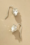 By Anthropologie Eight-prong Crystal Earrings In Silver