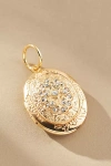 By Anthropologie Embellished Necklace Charm In Yellow