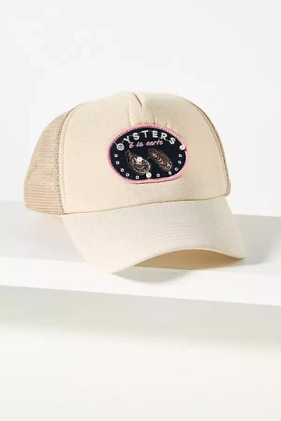 By Anthropologie Embellished Trucker Hat