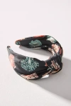 By Anthropologie Everly Isla Knot Headband In Blue