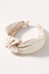 By Anthropologie Everly Knot Headband In Neutral