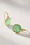 By Anthropologie Faceted Stone Drop Earrings