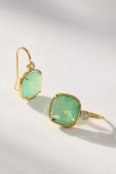 By Anthropologie Faceted Stone Drop Earrings