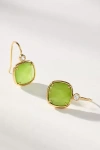By Anthropologie Faceted Stone Drop Earrings