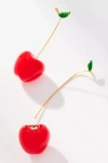 By Anthropologie Fall Icon Drop Earrings In Red