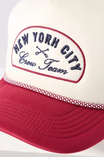 By Anthropologie Fall Patch Trucker Hat In Multi