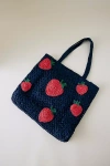 By Anthropologie Farmers Market Raffia Tote In Blue
