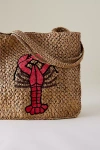 By Anthropologie Farmers Market Raffia Tote In Red