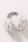 By Anthropologie Faux-fur Earmuffs In Blue