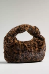 By Anthropologie Faux-fur Shoulder Bag In Brown