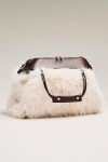 By Anthropologie Faux Fur Shoulder Bag In Brown
