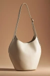 BY ANTHROPOLOGIE FAUX LEATHER BUCKET TOTE
