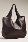 By Anthropologie Faux-leather Medium Slouchy Bag In Brown
