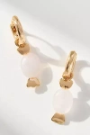 By Anthropologie Festive Icon Huggie Earrings In Gold