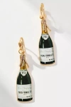 By Anthropologie Festive Icon Huggie Earrings In Yellow