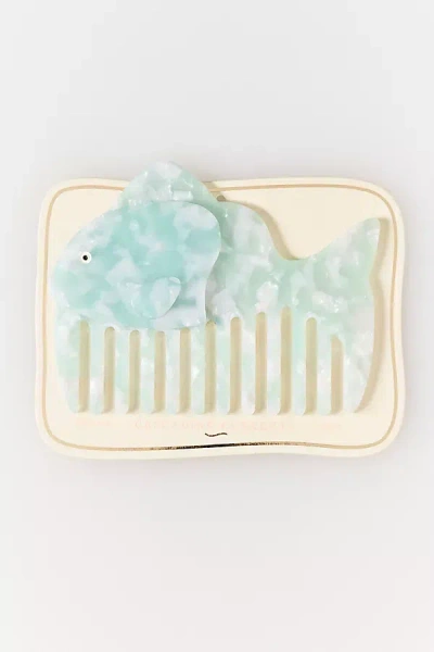 By Anthropologie Fish Comb In Blue
