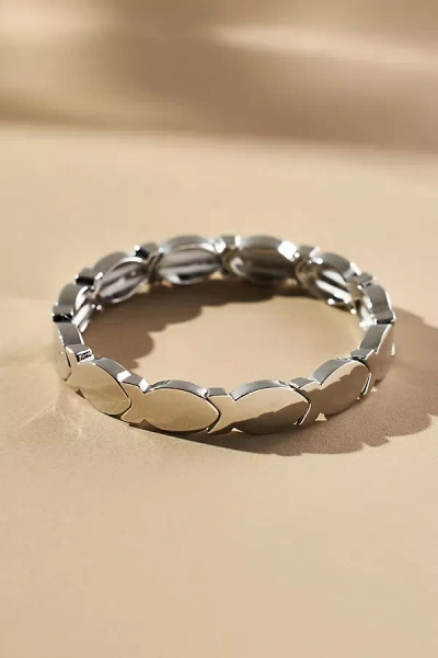 By Anthropologie Fish Link Bracelet In Gray