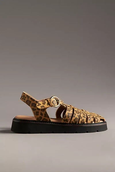 By Anthropologie Fisherman Sandals In Multicolor