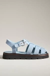 By Anthropologie Fisherman Sport Sandals In Blue