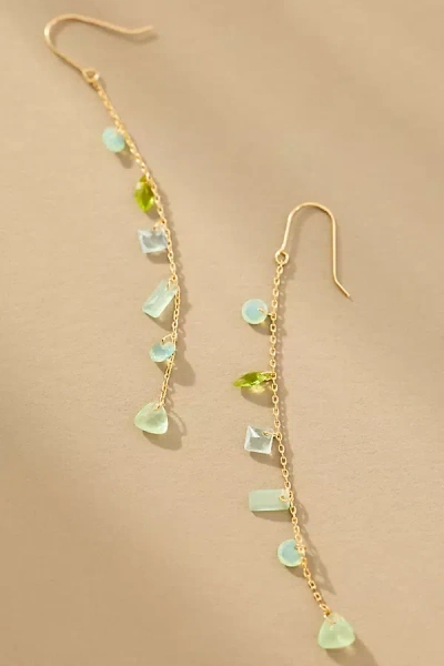 By Anthropologie Floating Crystal Drop Earrings