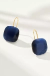 By Anthropologie Floating Crystal Earrings In Blue