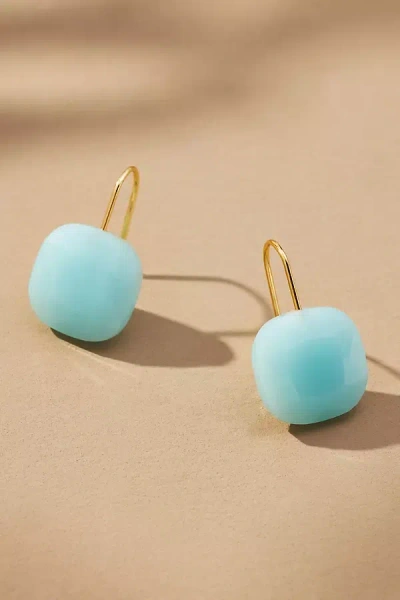 By Anthropologie Floating Crystal Earrings In Blue