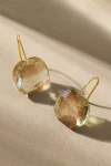 By Anthropologie Floating Crystal Earrings In Gold