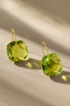By Anthropologie Floating Crystal Earrings In Green
