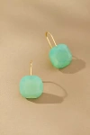 By Anthropologie Floating Crystal Earrings In Blue