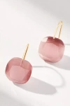 By Anthropologie Floating Crystal Earrings In Purple