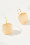 By Anthropologie Floating Crystal Earrings In White