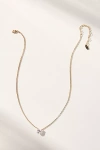 By Anthropologie Floating Crystal Necklace In Gold