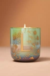 BY ANTHROPOLOGIE BY ANTHROPOLOGIE FLORAL NIGHT GARDENIA OMBRE MONOGRAM CANDLE