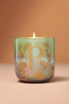 BY ANTHROPOLOGIE BY ANTHROPOLOGIE FLORAL NIGHT GARDENIA OMBRE MONOGRAM CANDLE