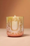 BY ANTHROPOLOGIE BY ANTHROPOLOGIE FLORAL NIGHT GARDENIA OMBRE MONOGRAM CANDLE