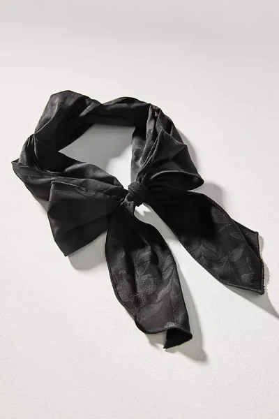 By Anthropologie Floral Tie-back Headband