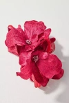 By Anthropologie Flower Bloom Hair Claw Clip In Purple