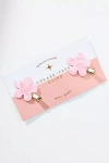 By Anthropologie Flower Crease-free Hair Clips, Set Of 2