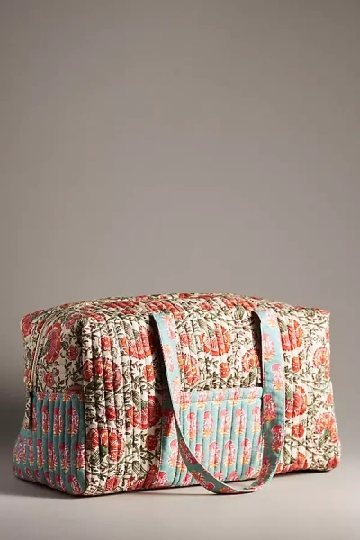 By Anthropologie Folklore Duffel Bag In Multicolor