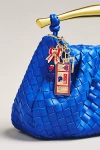 By Anthropologie Football Team Bag Charm In Blue